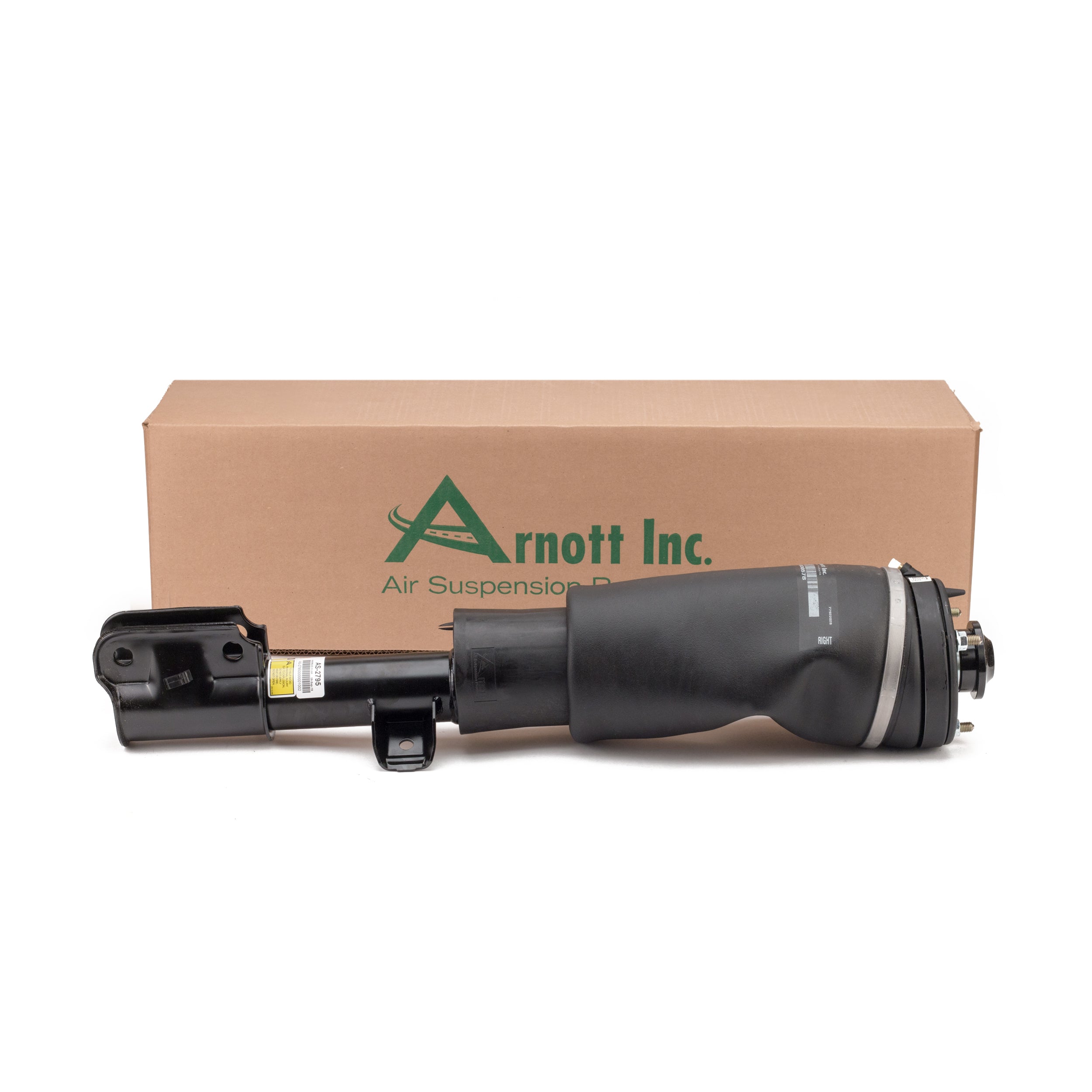 Arnott AS-2795 Front Right Air Strut Land Rover Range Rover (L322) w/out Variable Damping System (VDS), Supercharged Only