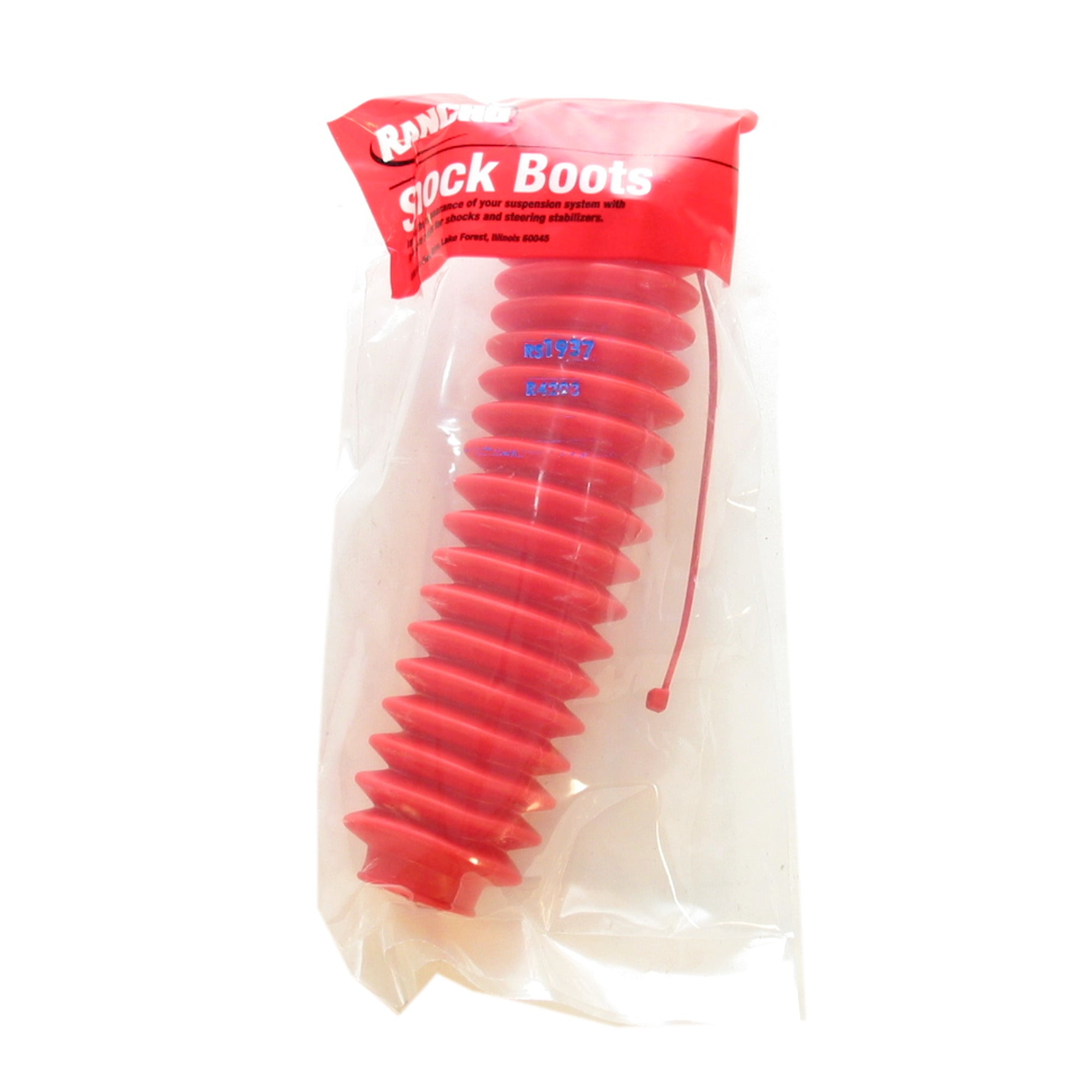 Rancho RS1937 Red Long Shock Boot – ShockWarehouse