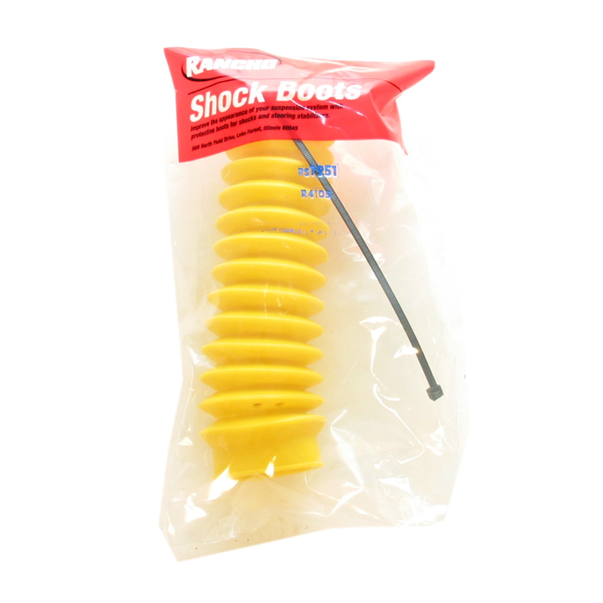 Rancho RS1951 Yellow Shock Boot