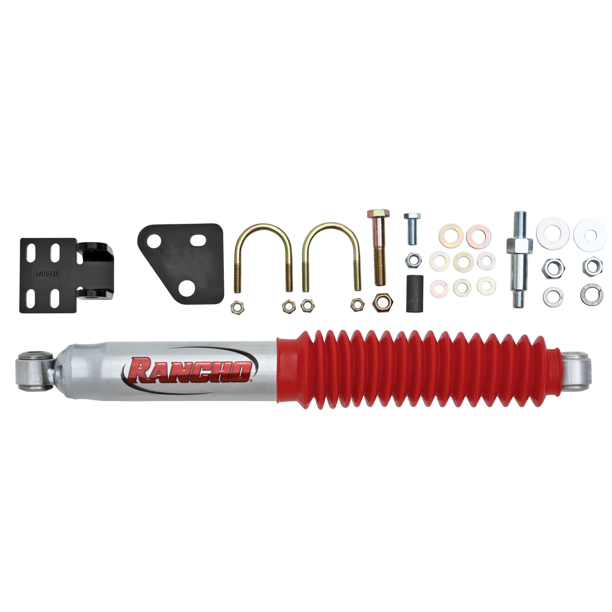 Rancho RS97356 Front Steering Stabilizer Kit Jeep Wrangler, Wrangler J