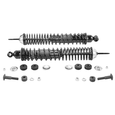 Monroe 58568 Rear Load Adjusting Shock Absorber and Coil Spring Assembly Chevrolet Chevy II, Corvette, Ford, Lincoln Continental, Mark VI, Town Car, Mercury, Nissan 410, 411, 510, Opel Kadett
