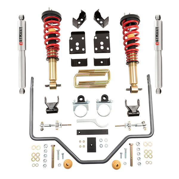 Belltech 1000HK Coilover Adjustable Spring Lowering Kit Complete Kit Inc. Height Adjustable Front Coilovers & Rear Sway Bar