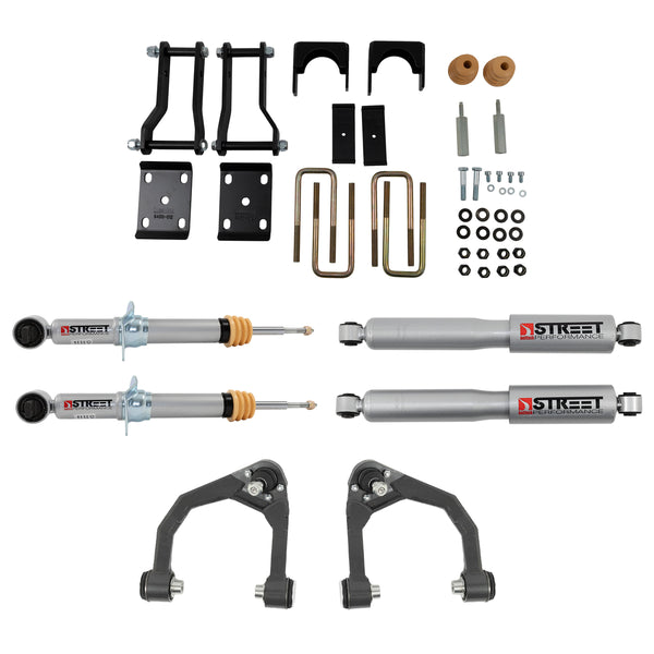 Belltech 1042SP Lowering Kit Front And Rear Complete Kit W/ Street Performance Shocks