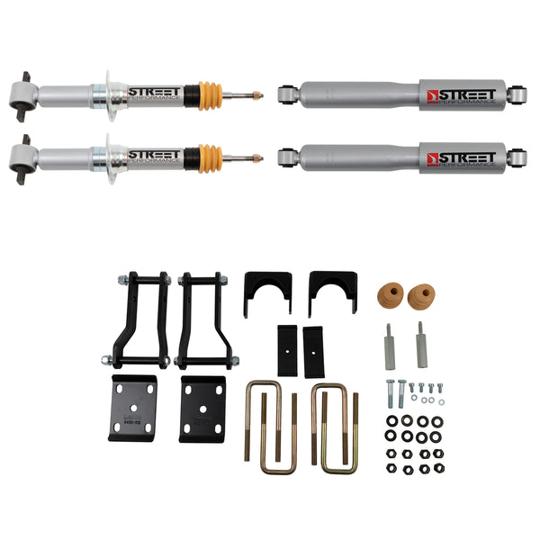 Belltech 1045SP Lowering Kit Front And Rear Complete Kit W/ Street Performance Shocks
