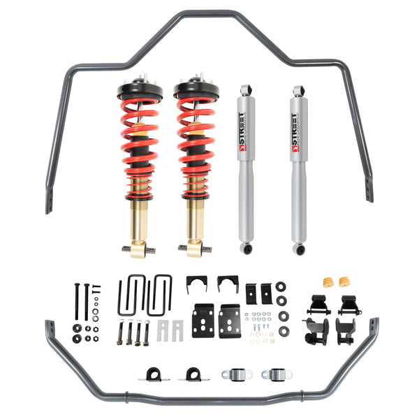 Belltech 1050HK Lowering Kit Complete Kit Inc. Height Adjustable Front Coilovers & Anti-Swaybar Set