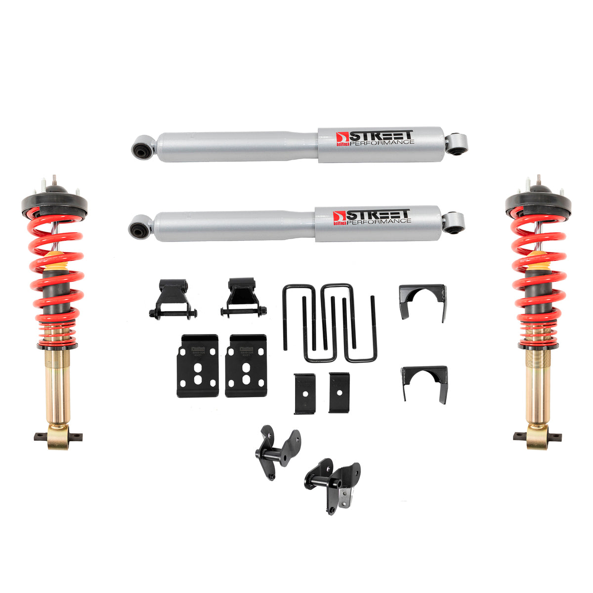 Belltech 1054SPC Lowering Kit Complete Kit Inc. Height Adjustable Front Coilovers