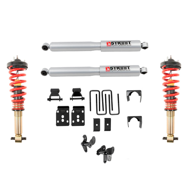 Belltech 1054SPC Lowering Kit Complete Kit Inc. Height Adjustable Front Coilovers