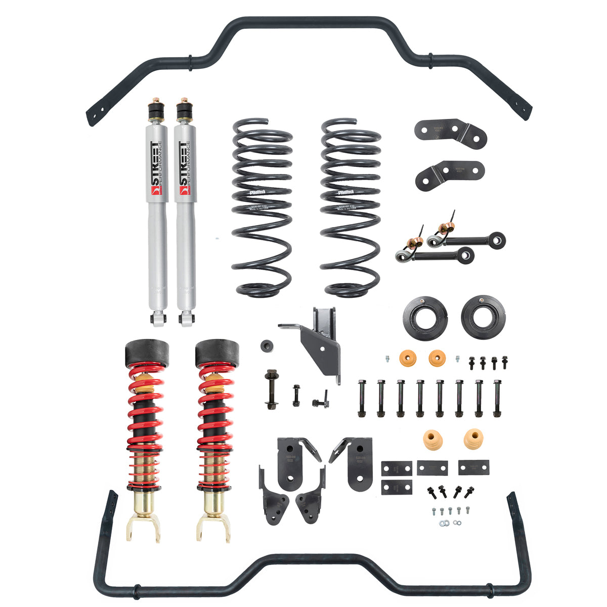Belltech 1063HK Lowering Kit Complete Kit Inc. Height Adjustable Front