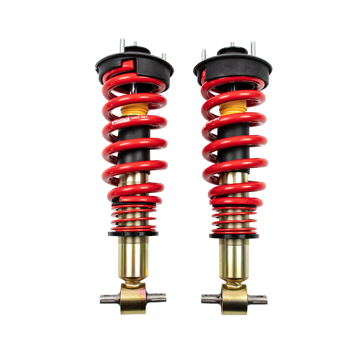 Belltech 15002 Coilover Adjustable Spring Lowering Kit Factory PreSet Fixed Damping, 1-3" Height Adjustable Drop