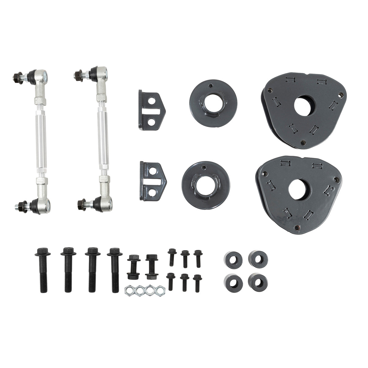 Belltech 152650BK Lift Kit 1.5" Lift Kit Inc. Front and Rear Spacers
