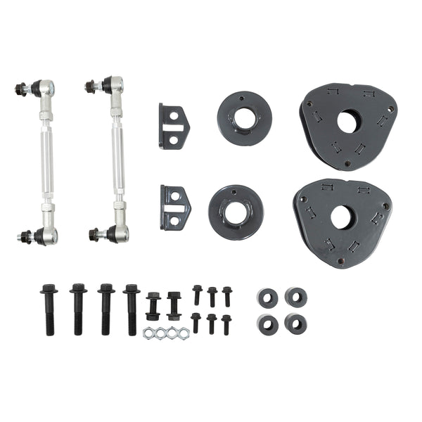 Belltech 152650BK Lift Kit 1.5" Lift Kit Inc. Front and Rear Spacers