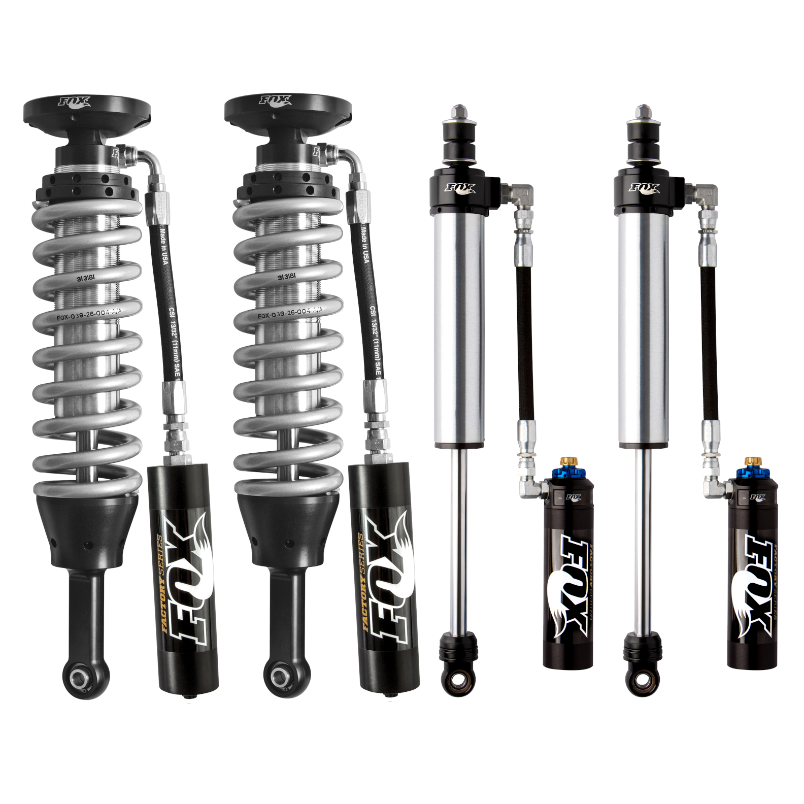 FOX Factory Race 2.5 Reservoir Adjustable Valving Shock Kit 0-2 FOX Factory Race 2.5 Reservoir Adjustable Valving Shock Kit 0-2