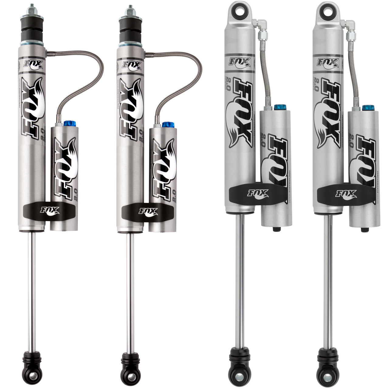 FOX Performance 2.0 Smooth Body Reservoir Adjustable Valving Shock Kit