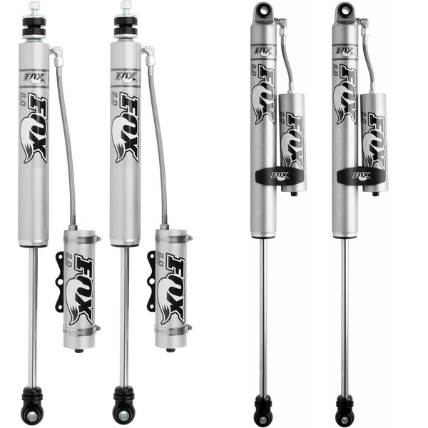 FOX Performance 2.0 Smooth Body Reservoir Shock Kit 4-5" Lift 985-24-133, 985-24-104