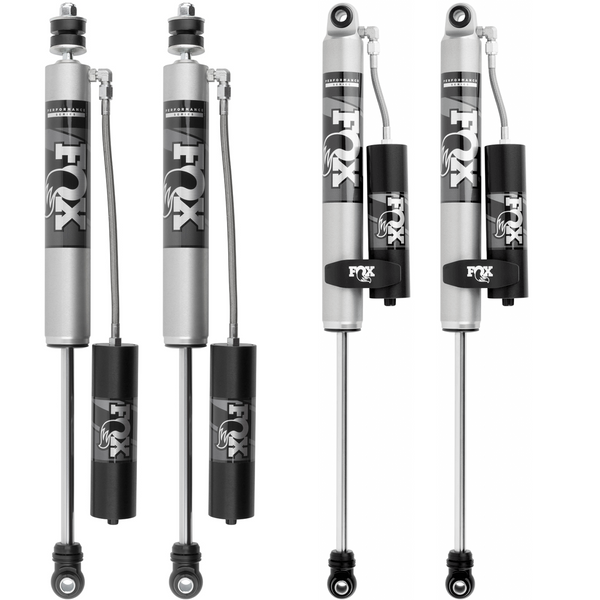 FOX Performance 2.0 Smooth Body Reservoir Shock Kit 2-3.5" Lift 985-24-162, 985-24-149
