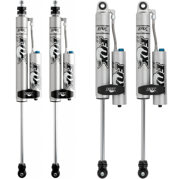 FOX Performance 2.0 Smooth Body Reservoir Adjustable Valving Shock Kit 4-6" Lift 985-26-101, 985-26-104