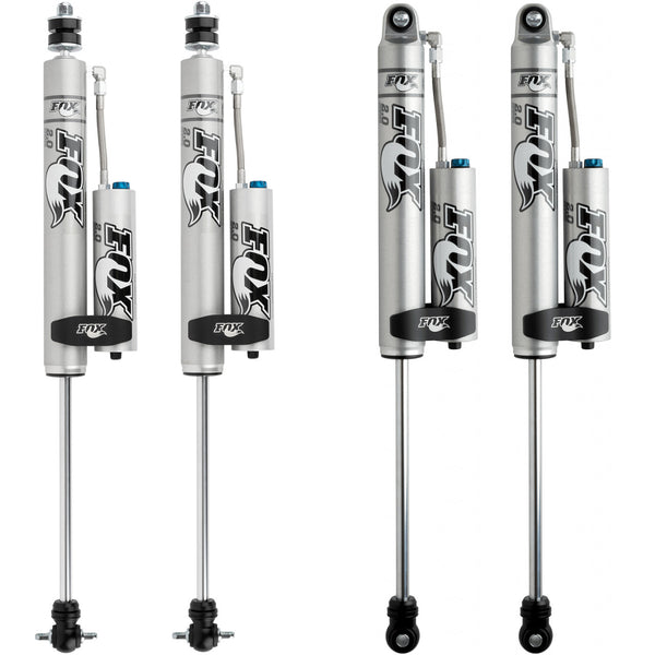 FOX Performance 2.0 Smooth Body Reservoir Adjustable Valving Shock Kit 4-6" Lift 985-26-109, 985-26-113
