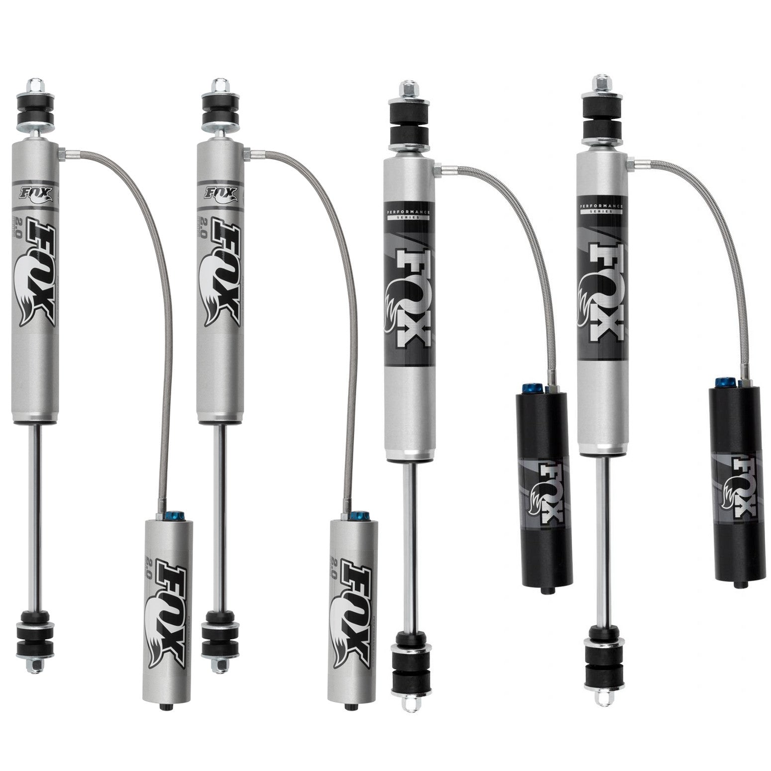 FOX Performance 2.0 Smooth Body Reservoir Adjustable Valving Shock Kit