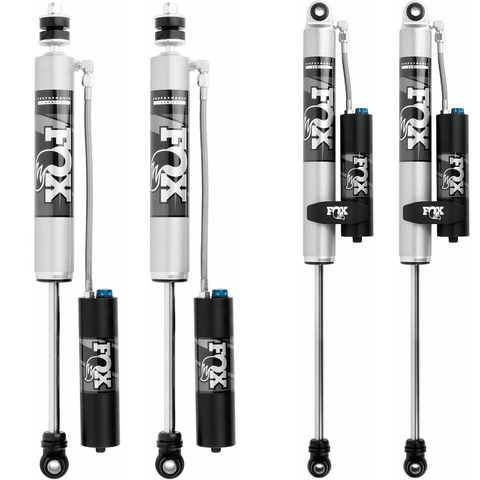 FOX Performance 2.0 Smooth Body Reservoir Adjustable Valving Shock Kit 2-3.5" Lift 985-26-162, 985-26-149
