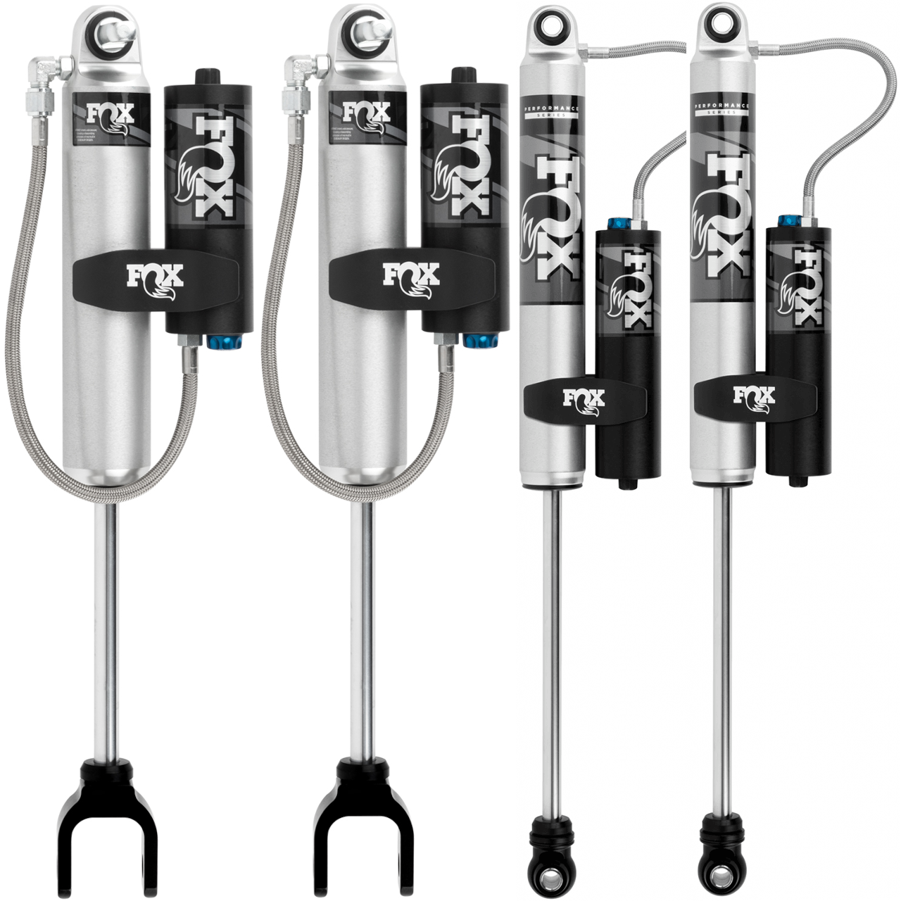 FOX Performance 2.0 Smooth Body Reservoir Adjustable Valving Shock Kit