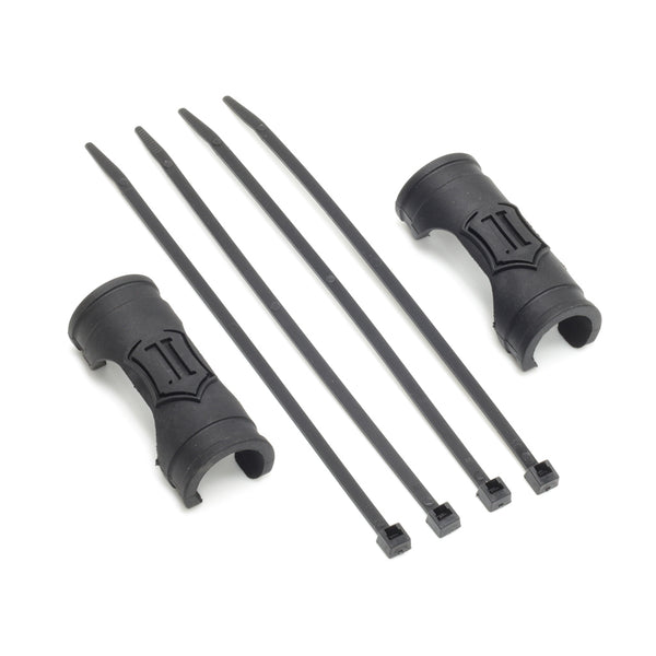 ICON 252012 -4 To -10 Shock Reservoir Hose Shield Kit