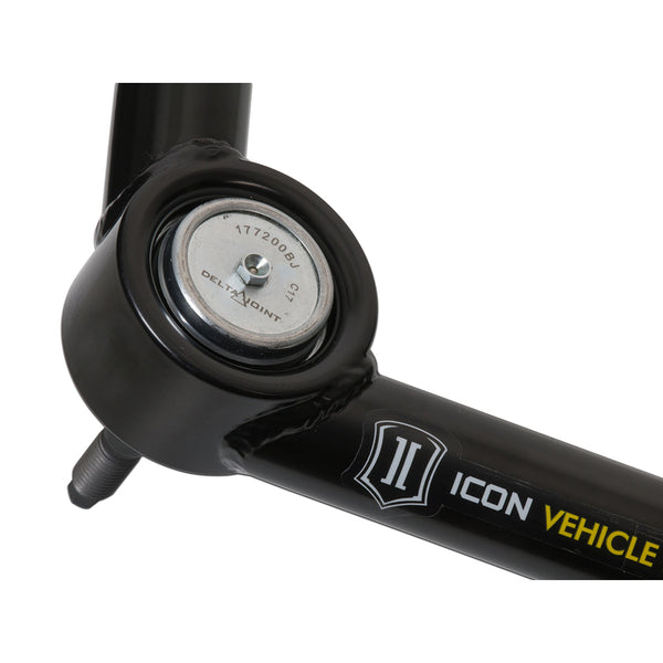 ICON 78550DJ GM 2500/3500 HD Tubular Upper Control Arm Kit w/Delta Joint