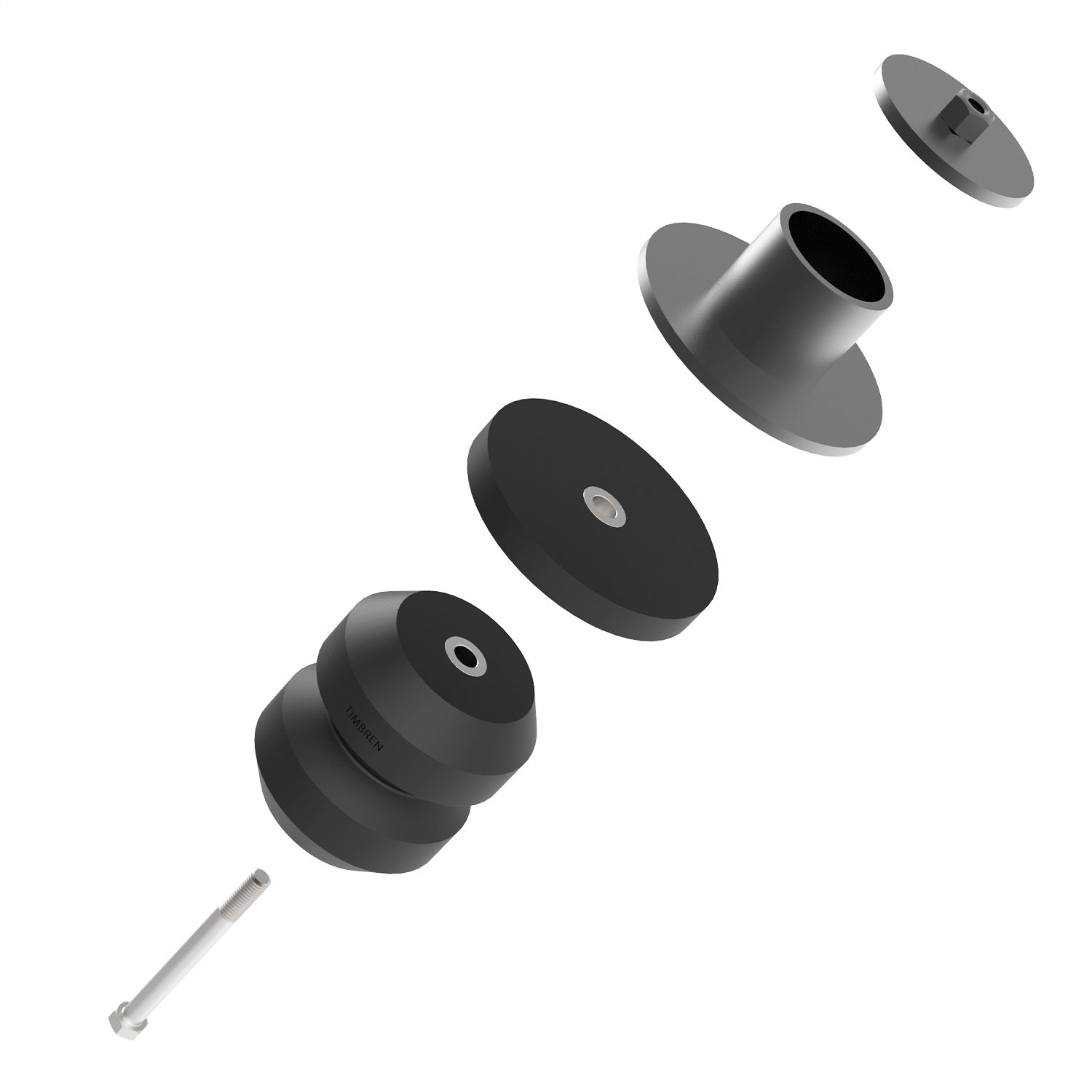 Timbren SES JRGD Rear Suspension Enhancement System 3000 lb Overload Spring Jeep Gladiator