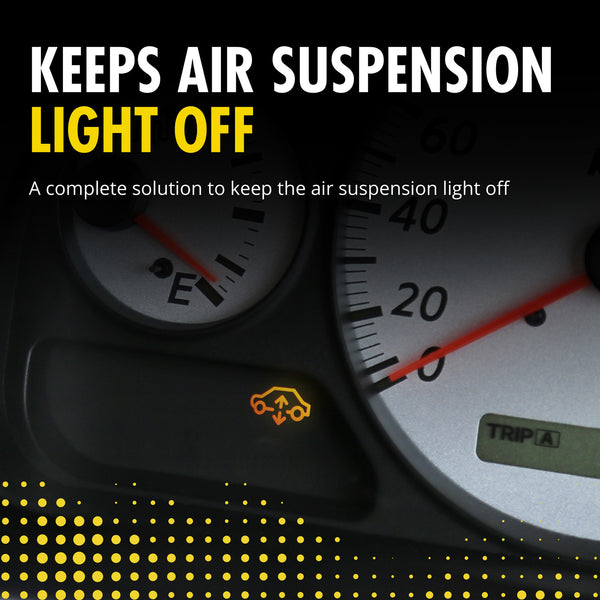 Keeps air suspension light off