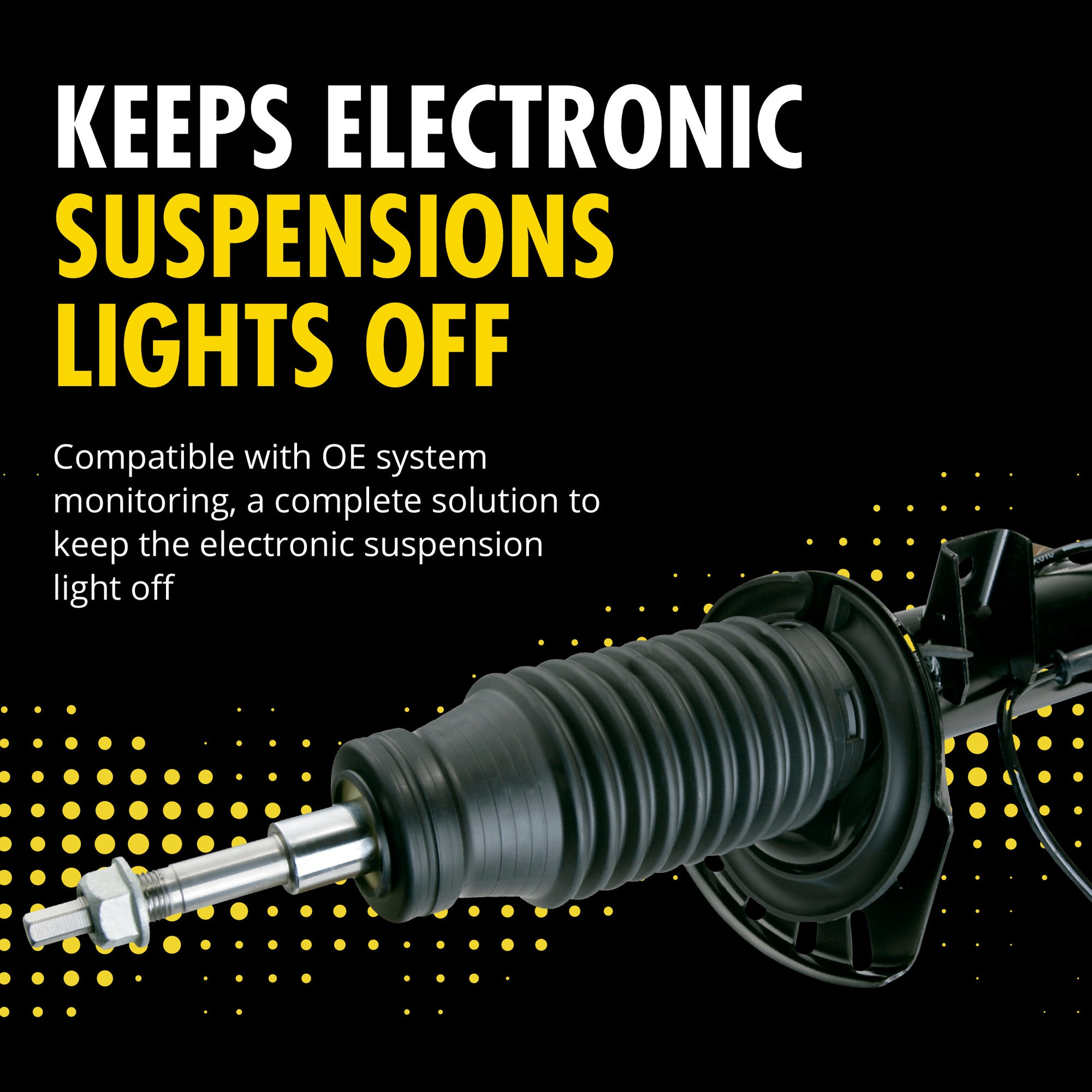 Keeps air suspension light off