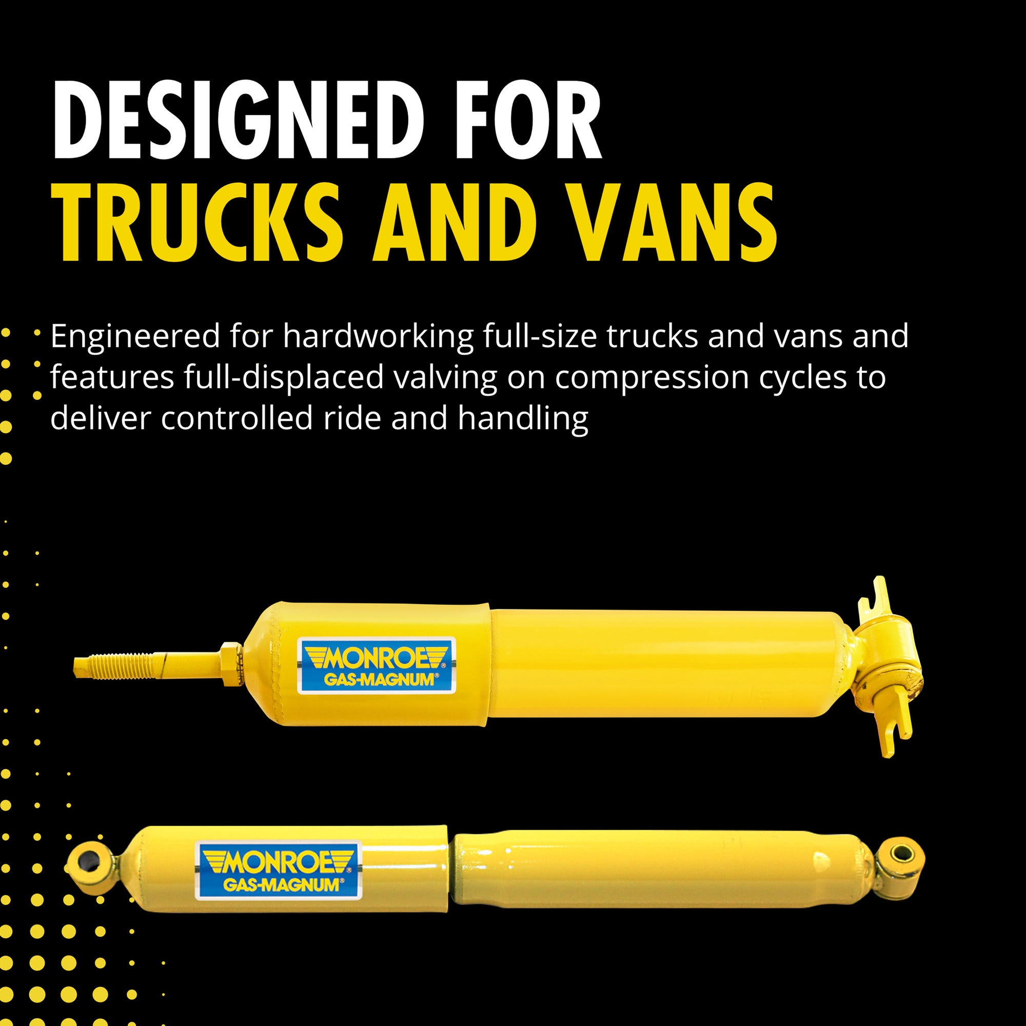 Monroe 34778 Front Gas-Magnum Shock Absorber Dodge Ram 1500, Ram 2500 ...