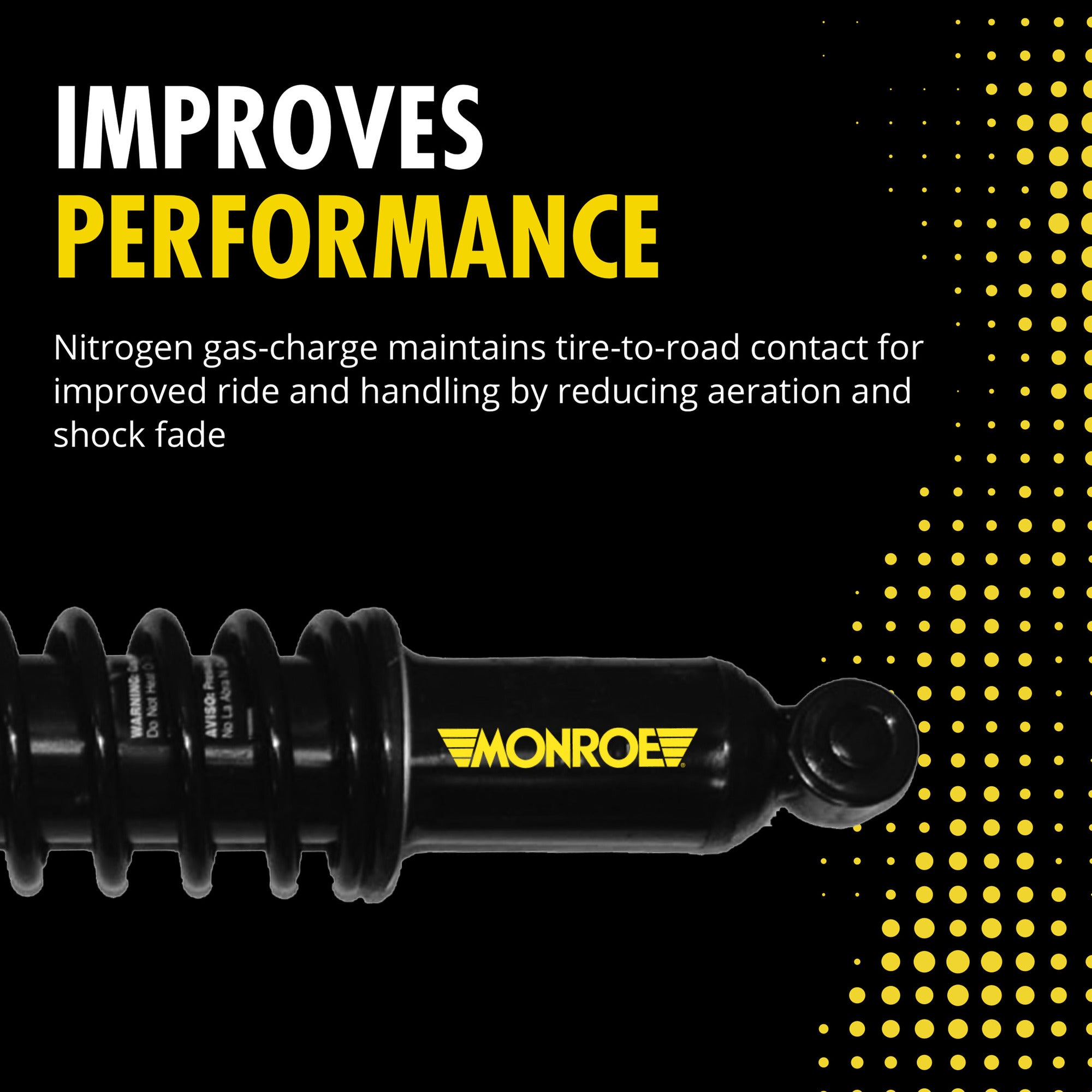 Monroe Shock Absorber Kit (Front & Rear) For Buick Regal & Century – Adjusting Type, New Set