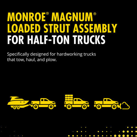 Monroe Magnum loaded strut assembly for half-ton trucks