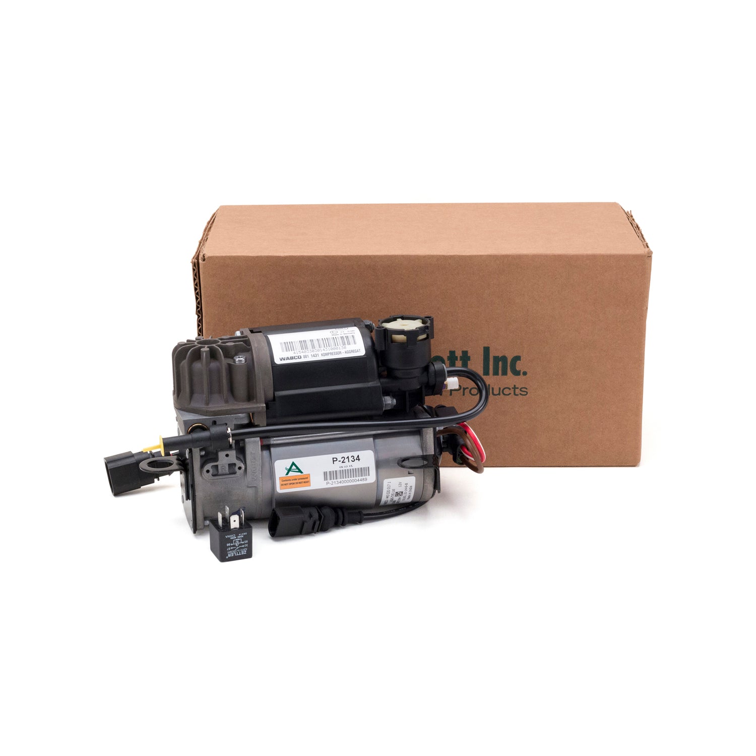 Arnott P-2134 WABCO OES Air Suspension Compressor Audi Allroad Quattro (C5)