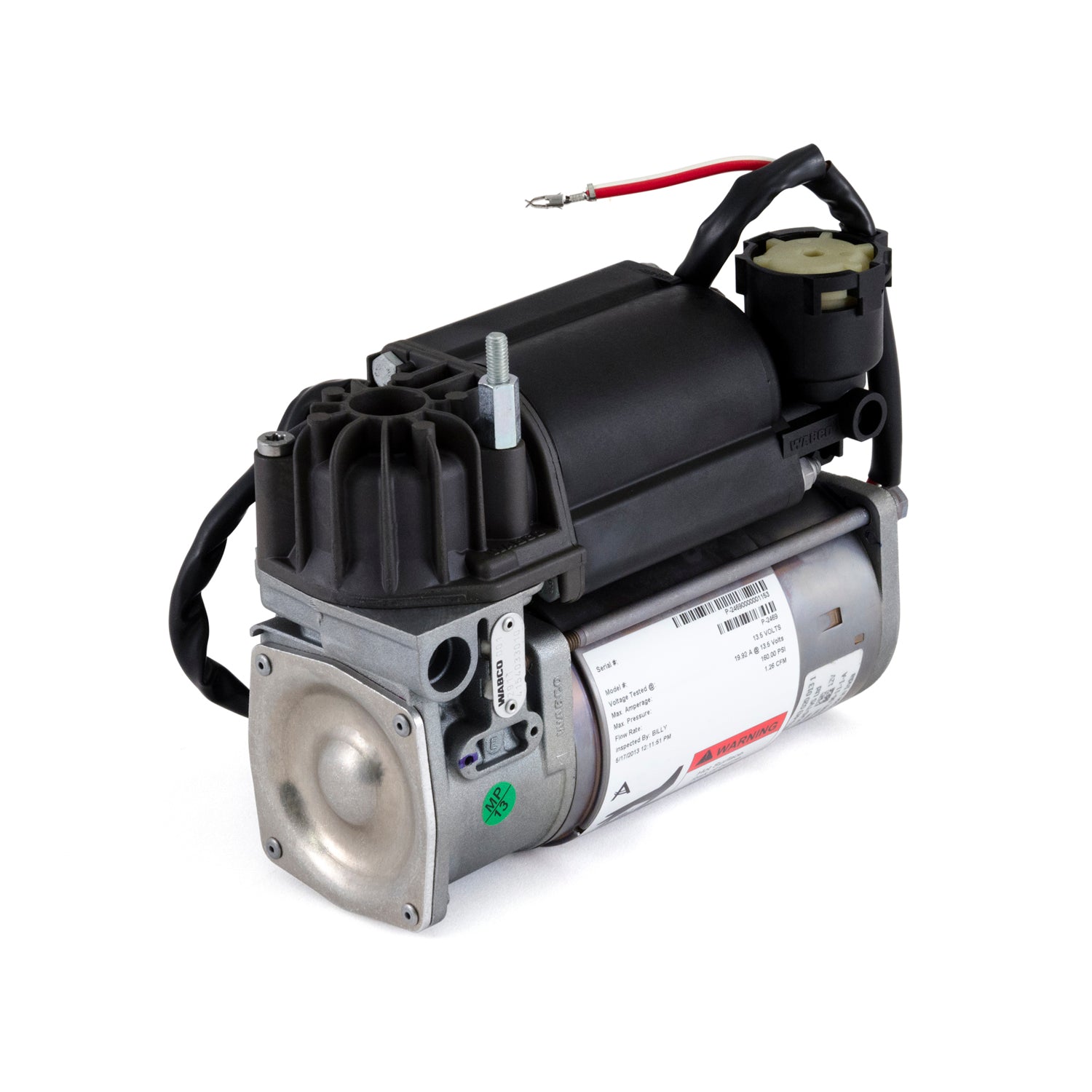 Arnott P-2469 WABCO OES Air Suspension Compressor BMW X5 (E53), 5 Series (E39) 7 Series (E65/E66)