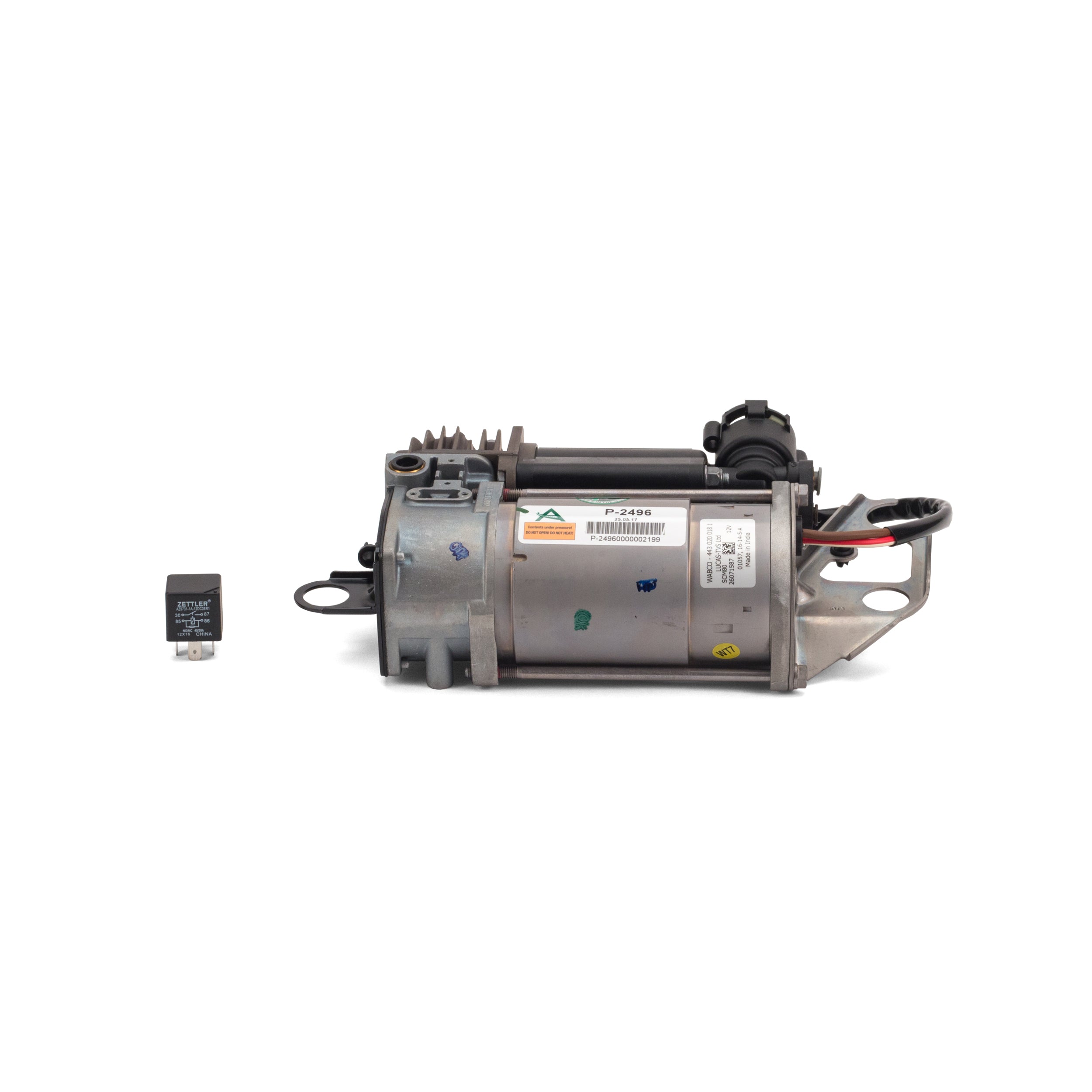 Arnott P-2496 WABCO OES Air Suspension Compressor Volkswagen (7L), Audi Q7 (4L), Porsche (9PA) SUVs