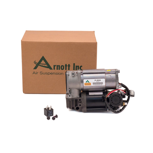 Arnott P-2830 WABCO OES Air Suspension Compressor Mercedes-Benz E-Class (W212), CLS-Class (W218) w/AIRMATIC, w-w/out ADS, incl AMG