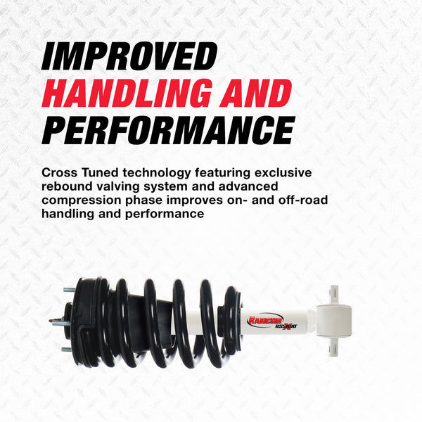 Rancho RS551784 Front RS5000X Loaded Strut Assembly Chevrolet Silverado 1500, Suburban, Tahoe, GMC Sierra 1500, Yukon