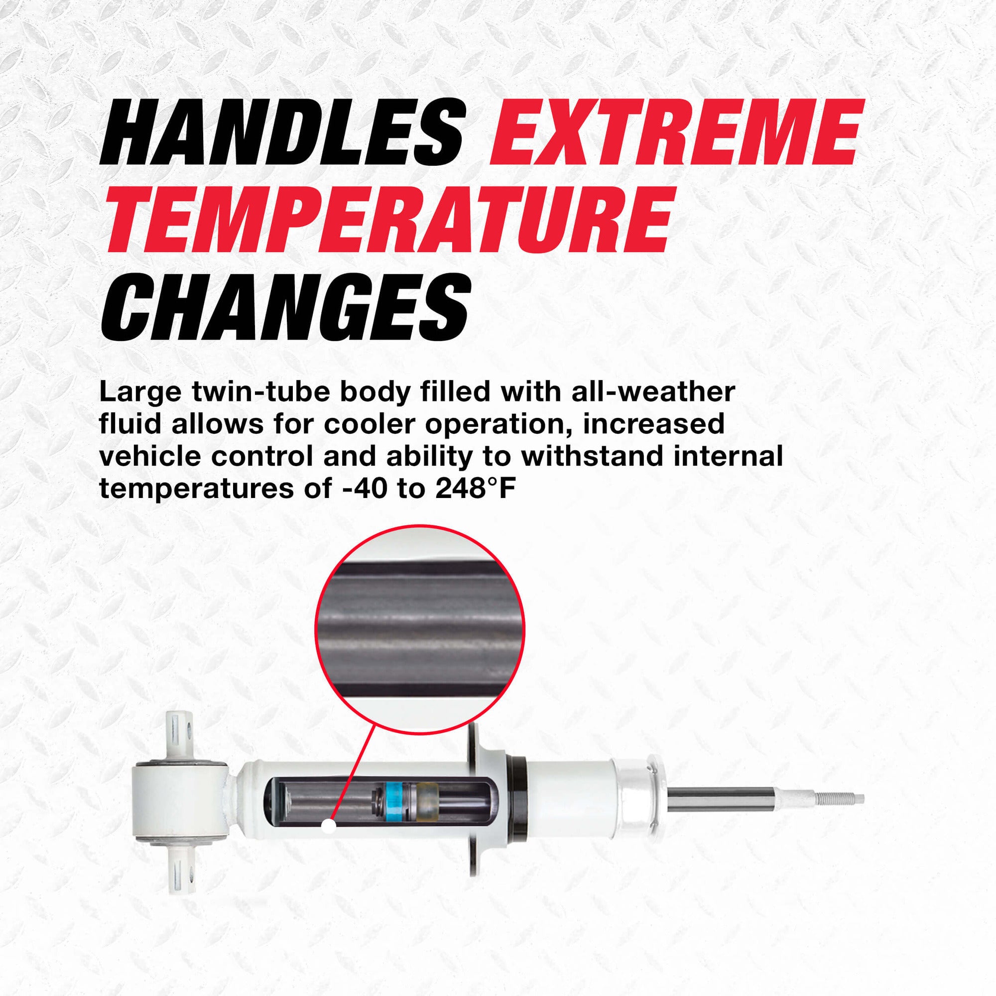 Rancho RS55843 Front Right RS5000X Strut Dodge Durango, Jeep Grand Cherokee/WK