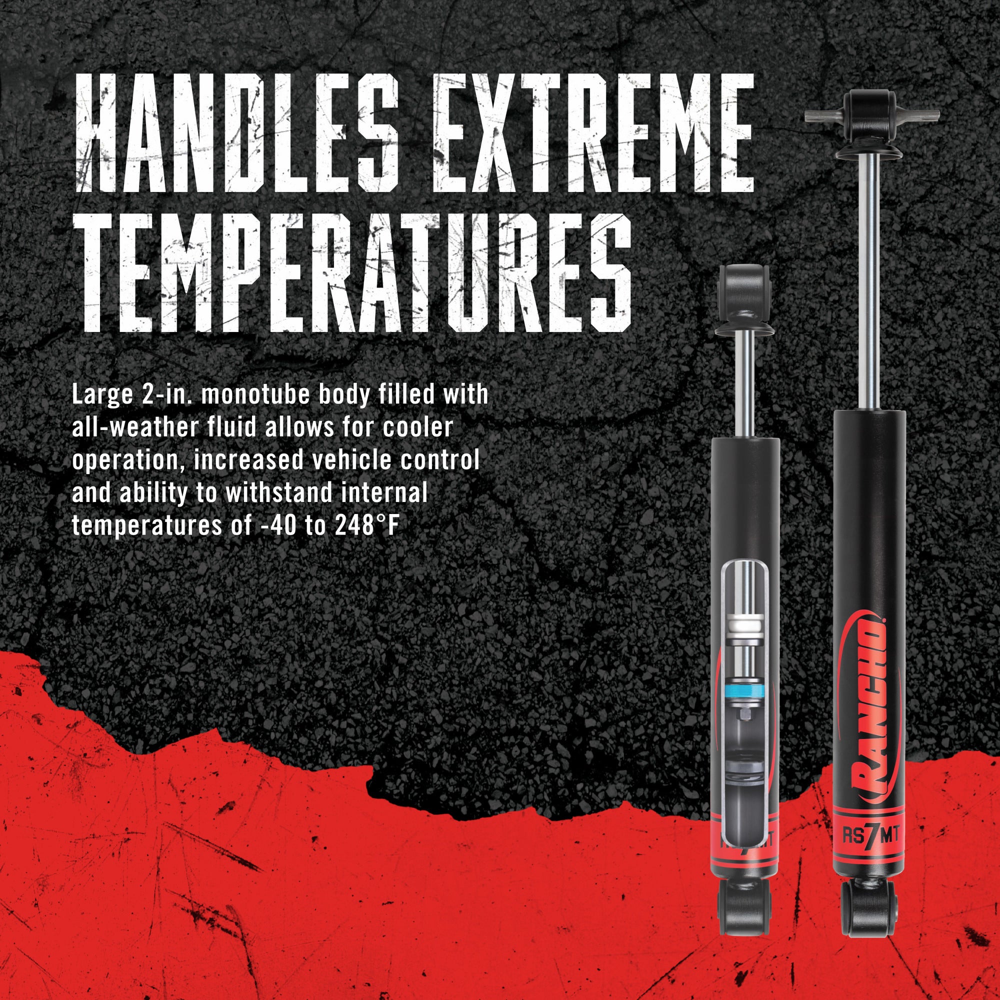 Rancho RS77808 Front RS7MT Strut Ram 1500