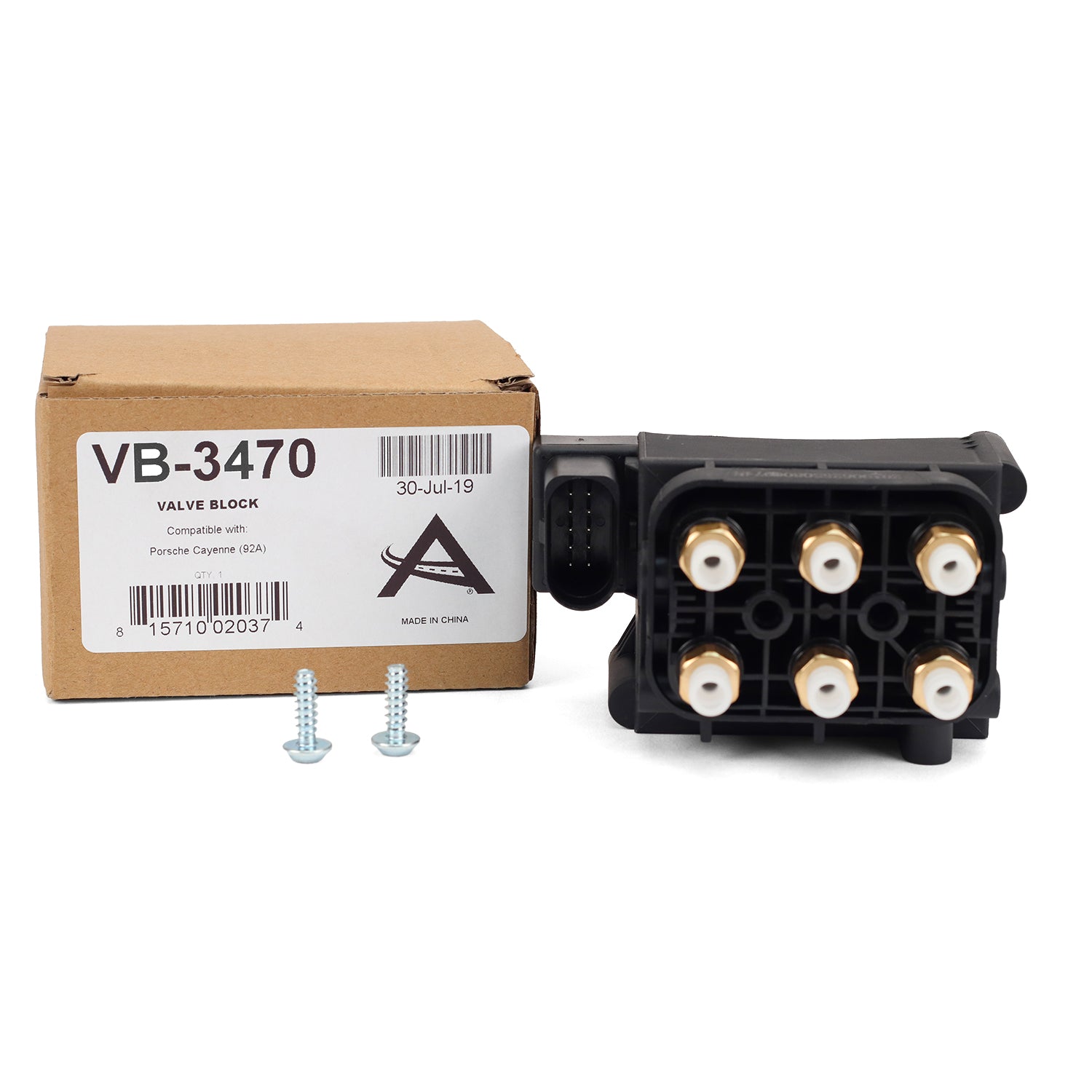 Arnott VB-3470 Valve Block Porsche Cayenne(9PA/92A), Panamera(970), Audi Q7(4L), Volkswagen Touareg(7L)