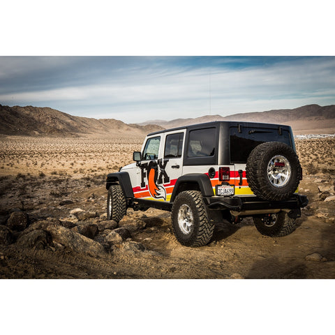 FOX 985-26-012 Rear 2.0 Performance Series Reservoir - Adjustable Jeep Wrangler JK 2WD 4-6 Inch Lift