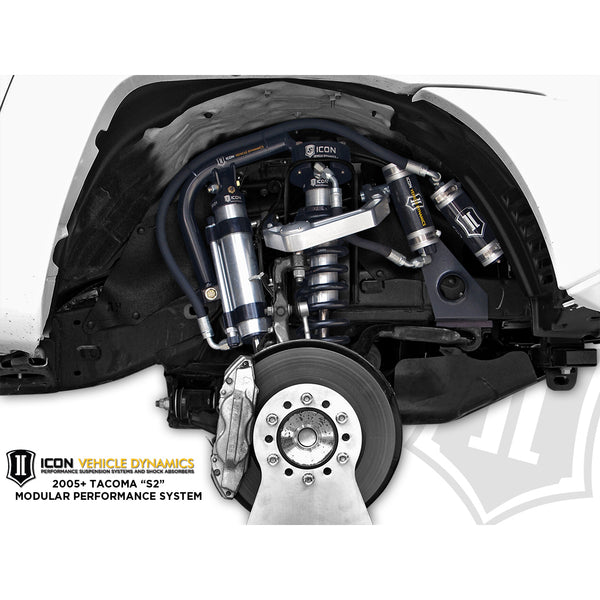 ICON 59906P FJ/4Run/GX 0-3.5" Lift Front Secondary 2.5 Omega RR Shocks Pair